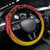 Papua New Guinea 50 Years Steering Wheel Cover Motuan Motifs