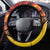 Papua New Guinea 50 Years Steering Wheel Cover Motuan Motifs