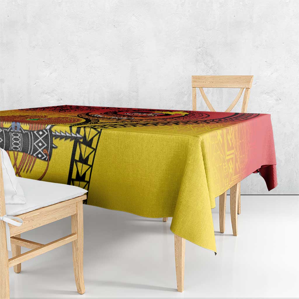 Papua New Guinea 50 Years Tablecloth Motuan Motifs LT7 - Polynesian Pride