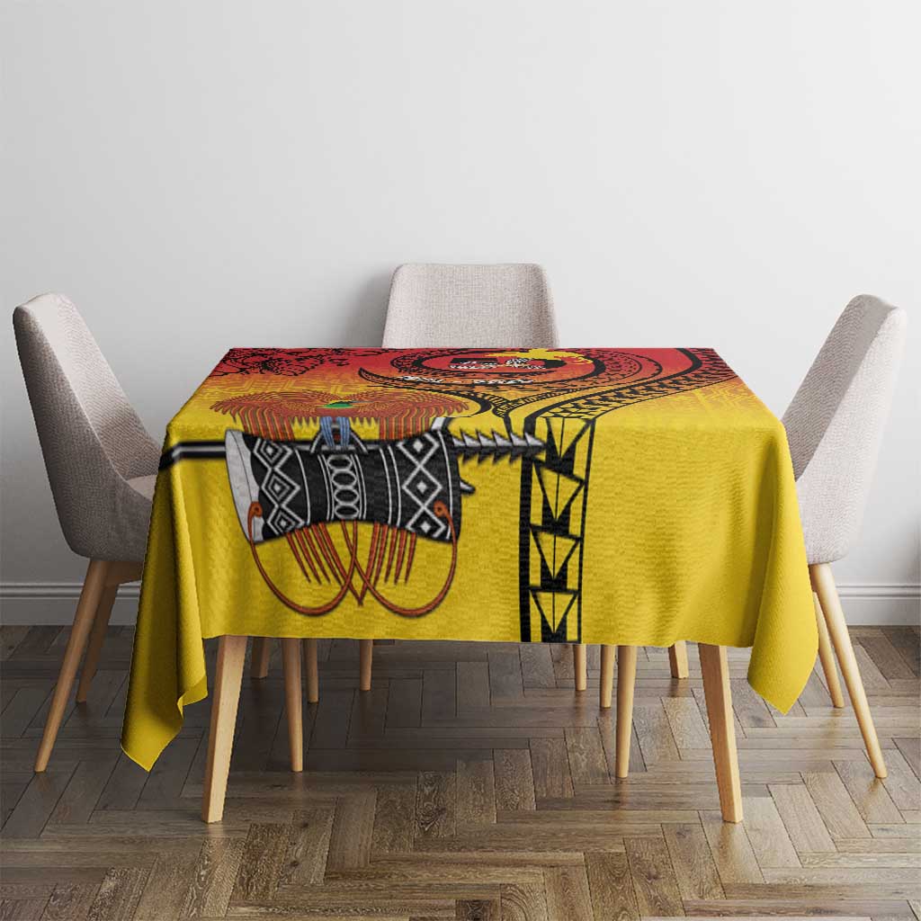 Papua New Guinea 50 Years Tablecloth Motuan Motifs LT7 - Polynesian Pride