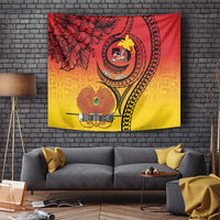 Papua New Guinea 50 Years Tapestry Motuan Motifs LT7 Colorful - Polynesian Pride