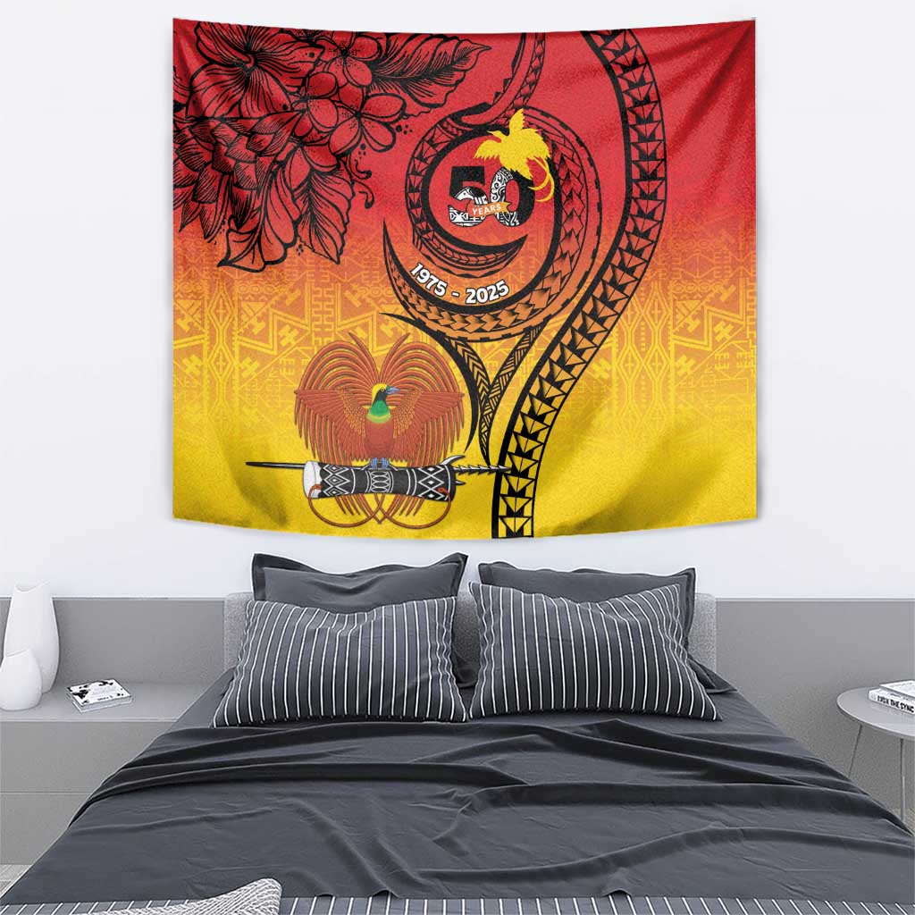 Papua New Guinea 50 Years Tapestry Motuan Motifs LT7 - Polynesian Pride