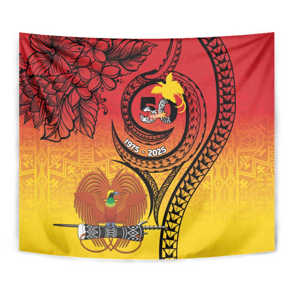 Papua New Guinea 50 Years Tapestry Motuan Motifs LT7 - Polynesian Pride