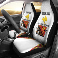 Personalized Papua New Guinea Car Seat Cover Hapi De bilong Indipendens PNG LT7 - Polynesian Pride