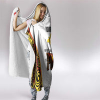 Personalized Papua New Guinea Hooded Blanket Hapi De bilong Indipendens PNG LT7 - Polynesian Pride