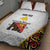 Personalized Papua New Guinea Quilt Bed Set Hapi De bilong Indipendens PNG