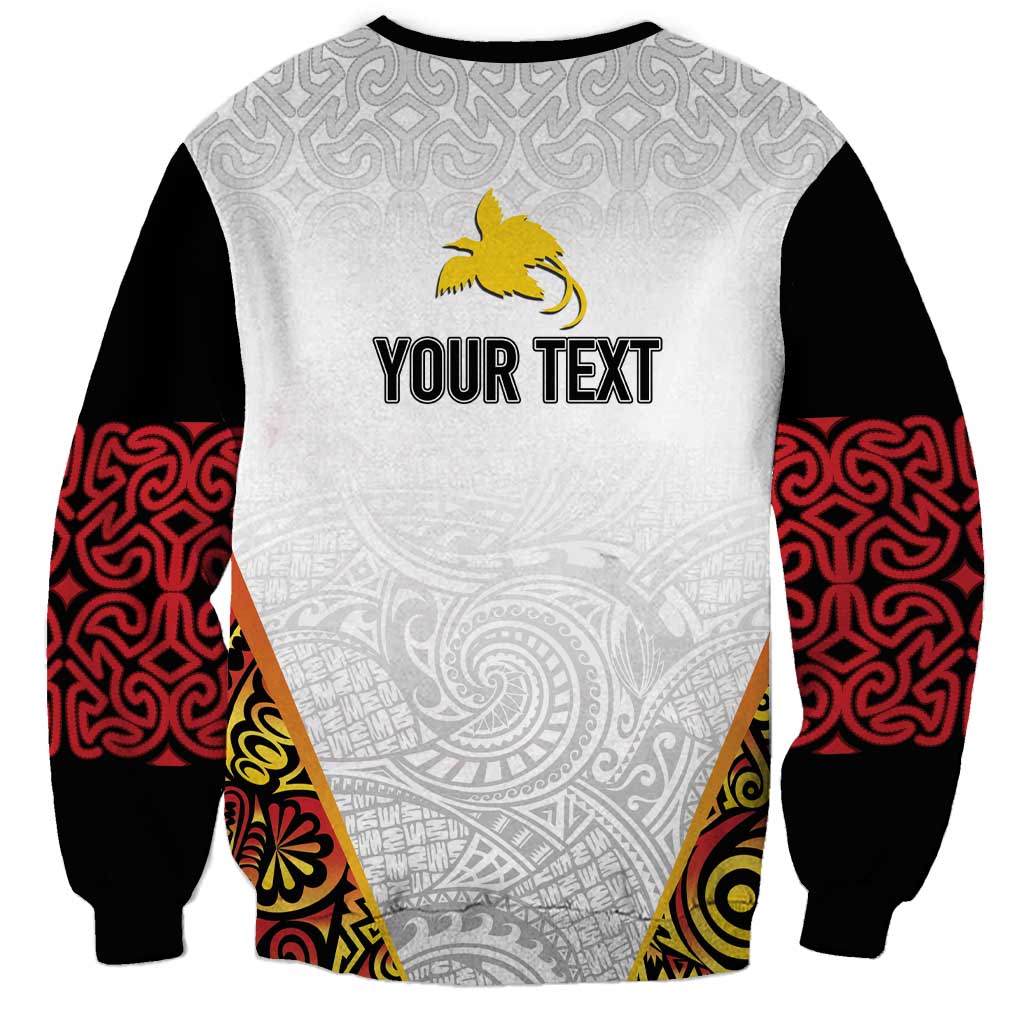 Personalized Papua New Guinea Sweatshirt Hapi De bilong Indipendens PNG LT7 - Polynesian Pride