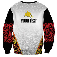 Personalized Papua New Guinea Sweatshirt Hapi De bilong Indipendens PNG LT7 - Polynesian Pride