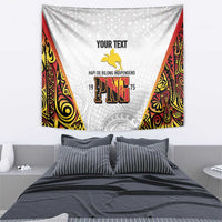 Personalized Papua New Guinea Tapestry Hapi De bilong Indipendens PNG LT7 - Polynesian Pride