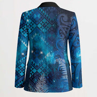 Aotearoa Taniko Matariki Blazer Cosmic Blue LT7 - Polynesian Pride