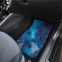 Aotearoa Taniko Matariki Car Mats Cosmic Blue LT7 - Polynesian Pride