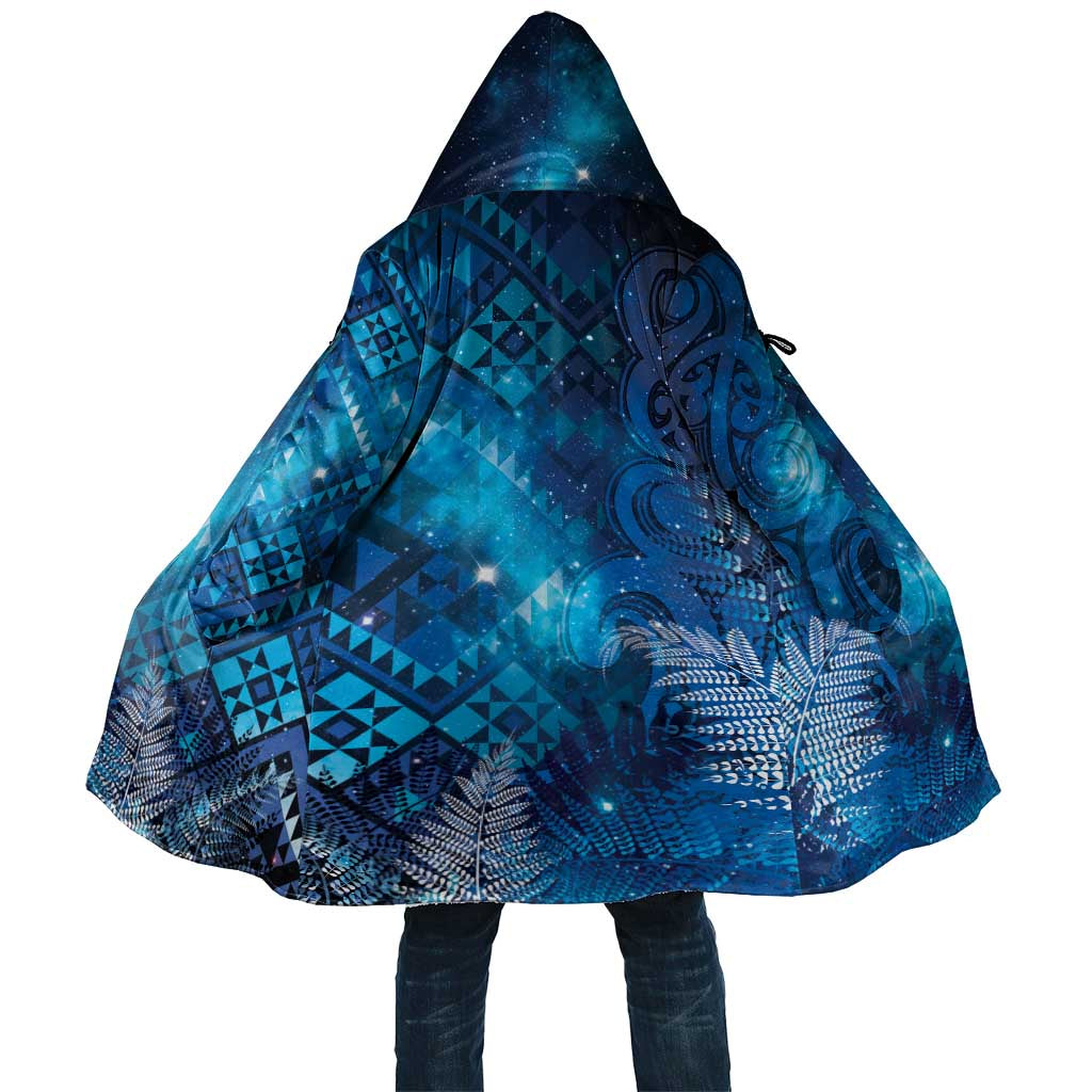 Aotearoa Taniko Matariki Cloak Cosmic Blue LT7 Unisex Blue - Polynesian Pride