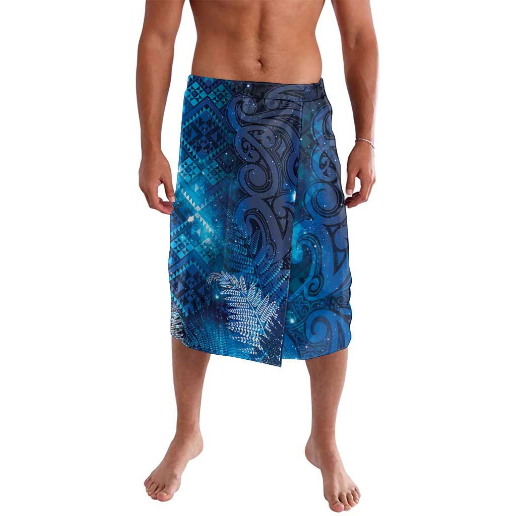 Aotearoa Taniko Matariki Lavalava Cosmic Blue LT7 Blue - Polynesian Pride