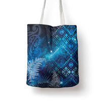 Aotearoa Taniko Matariki Tote Bag Cosmic Blue LT7 - Polynesian Pride