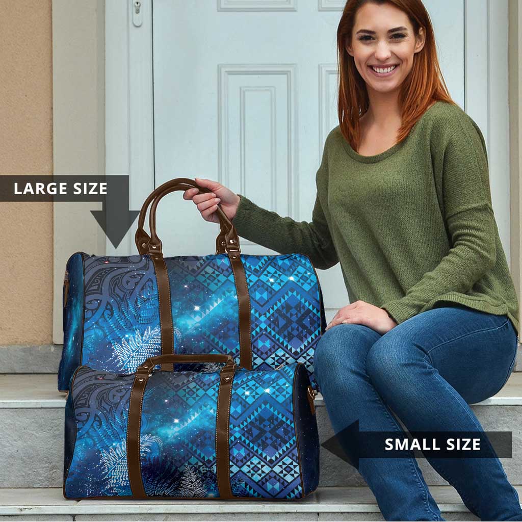 Aotearoa Taniko Matariki Travel Bag Cosmic Blue LT7 - Polynesian Pride