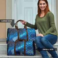 Aotearoa Taniko Matariki Travel Bag Cosmic Blue LT7 - Polynesian Pride