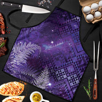 Aotearoa Taniko Matariki Apron Cosmic Violet LT7 Purple - Polynesian Pride