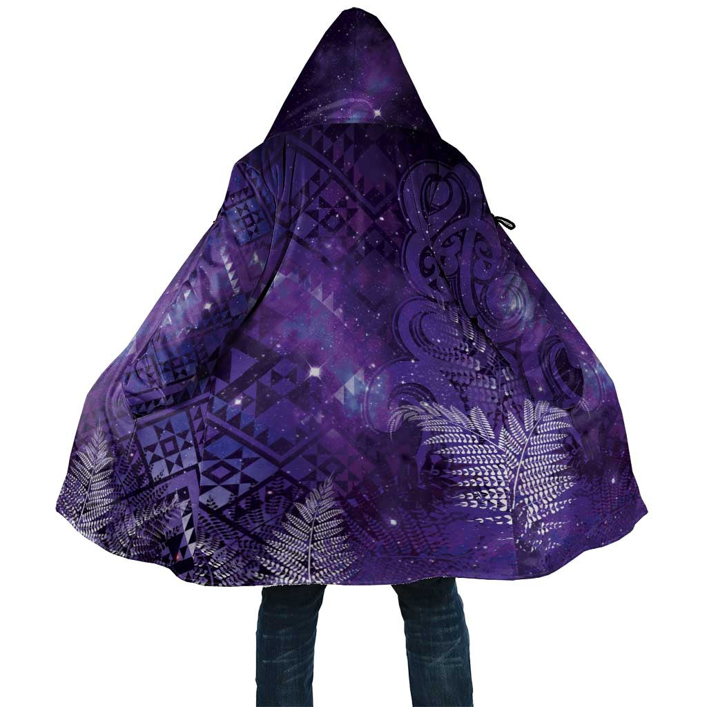 Aotearoa Taniko Matariki Cloak Cosmic Violet LT7 Unisex Purple - Polynesian Pride