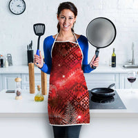 Aotearoa Taniko Matariki Apron Cosmic Red LT7 - Polynesian Pride