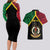 Vanuatu 44th Independence Anniversary Couples Matching Long Sleeve Bodycon Dress and Hawaiian Shirt