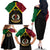 Vanuatu 44th Independence Anniversary Family Matching Off The Shoulder Long Sleeve Dress and Hawaiian Shirt