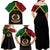 Vanuatu 44th Independence Anniversary Family Matching Off Shoulder Maxi Dress and Hawaiian Shirt