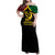 Vanuatu 44th Independence Anniversary Family Matching Off Shoulder Maxi Dress and Hawaiian Shirt