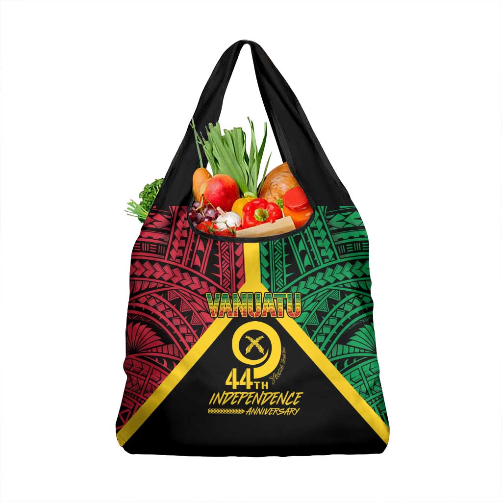 Vanuatu 44th Independence Anniversary Grocery Bag LT7 1-pack One Size Colorful - Polynesian Pride