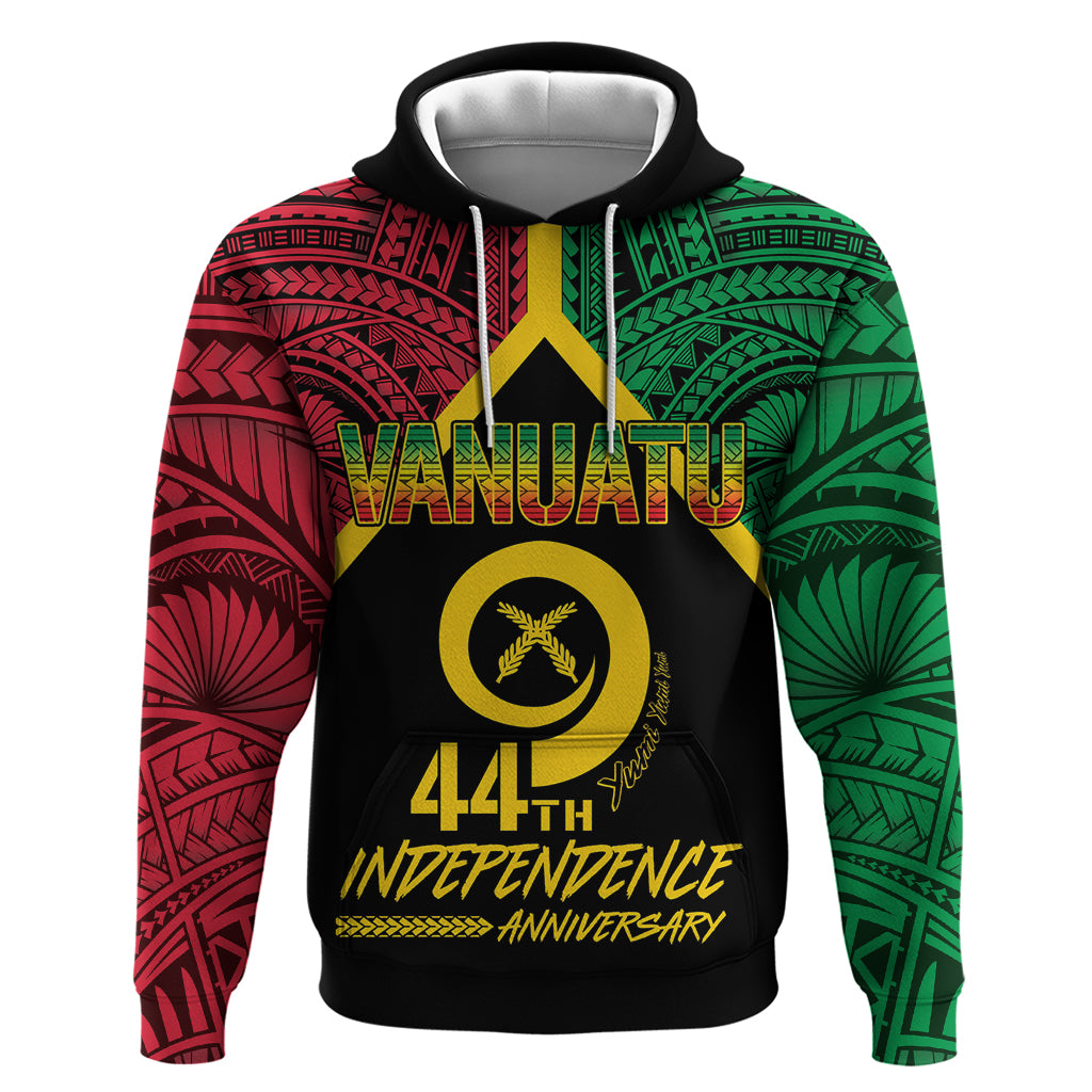 Vanuatu 44th Independence Anniversary Hoodie LT7 Pullover Hoodie Colorful - Polynesian Pride