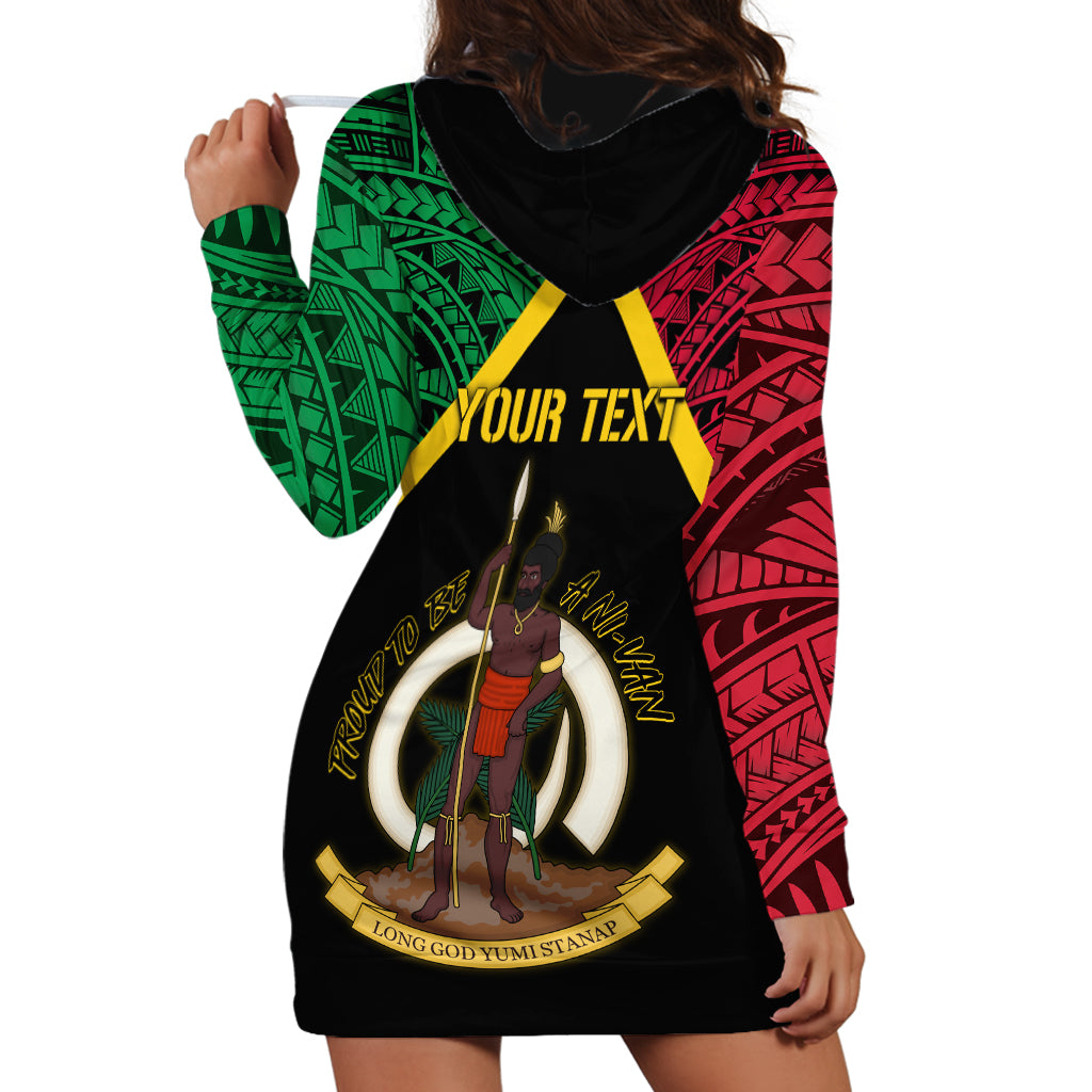 Vanuatu 44th Independence Anniversary Hoodie Dress LT7 - Polynesian Pride