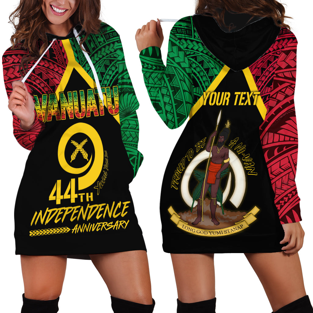 Vanuatu 44th Independence Anniversary Hoodie Dress LT7 - Polynesian Pride