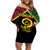 Vanuatu 44th Independence Anniversary Off Shoulder Short Dress