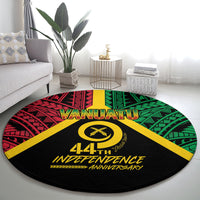 Vanuatu 44th Independence Anniversary Round Carpet LT7 - Polynesian Pride