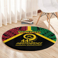 Vanuatu 44th Independence Anniversary Round Carpet LT7 - Polynesian Pride