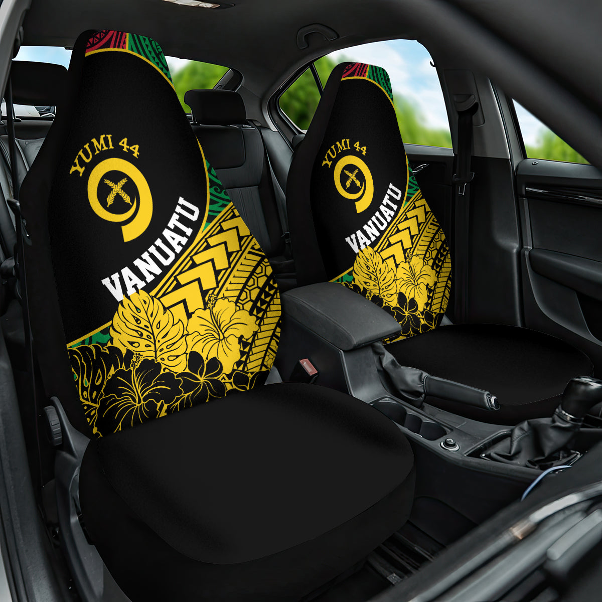 Vanuatu Independence Day Yumi 44 Car Seat Cover LT7 One Size Colorful - Polynesian Pride