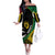 Vanuatu Independence Day Yumi 44 Family Matching Off The Shoulder Long Sleeve Dress and Hawaiian Shirt