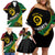 Vanuatu Independence Day Yumi 44 Family Matching Off Shoulder Short Dress and Hawaiian Shirt