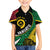 Vanuatu Independence Day Yumi 44 Family Matching Off Shoulder Short Dress and Hawaiian Shirt