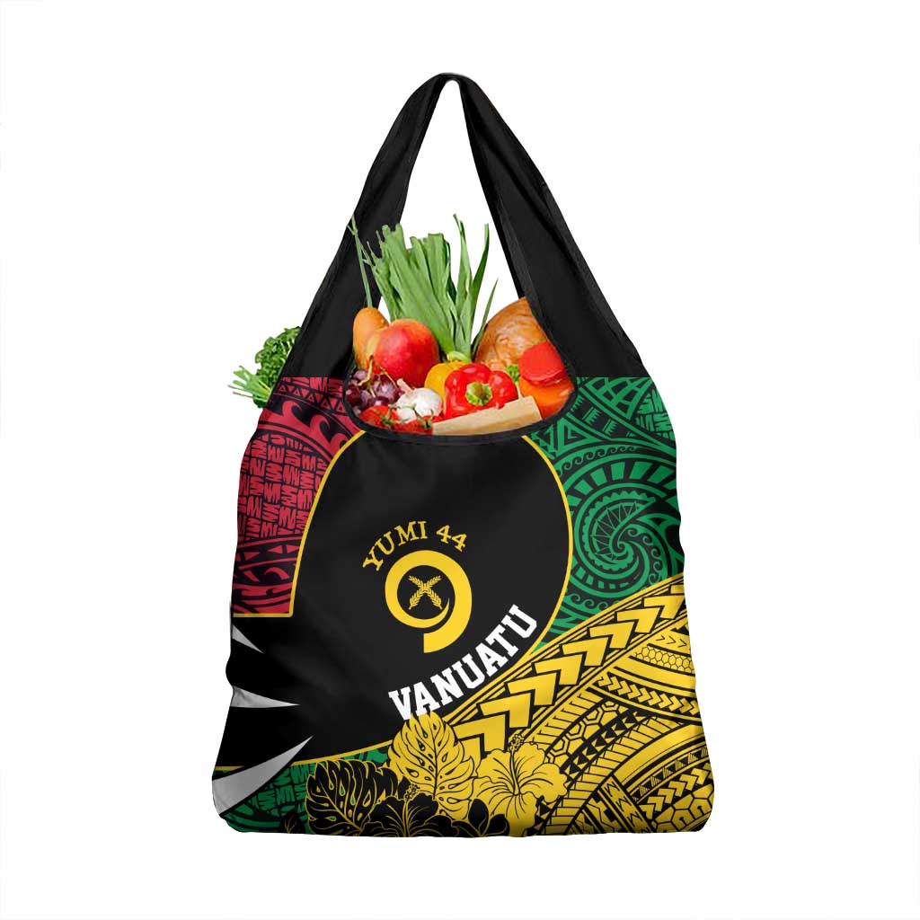 Vanuatu Independence Day Yumi 44 Grocery Bag LT7 1-pack One Size Colorful - Polynesian Pride