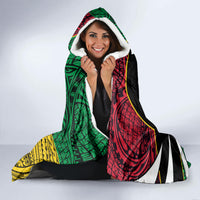 Vanuatu Independence Day Yumi 44 Hooded Blanket LT7 - Polynesian Pride