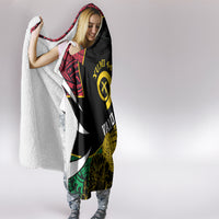 Vanuatu Independence Day Yumi 44 Hooded Blanket LT7 - Polynesian Pride