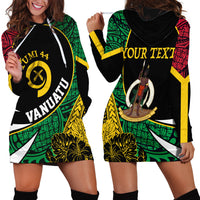 Vanuatu Independence Day Yumi 44 Hoodie Dress LT7 - Polynesian Pride