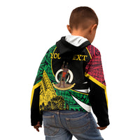 Vanuatu Independence Day Yumi 44 Kid Hoodie LT7 - Polynesian Pride