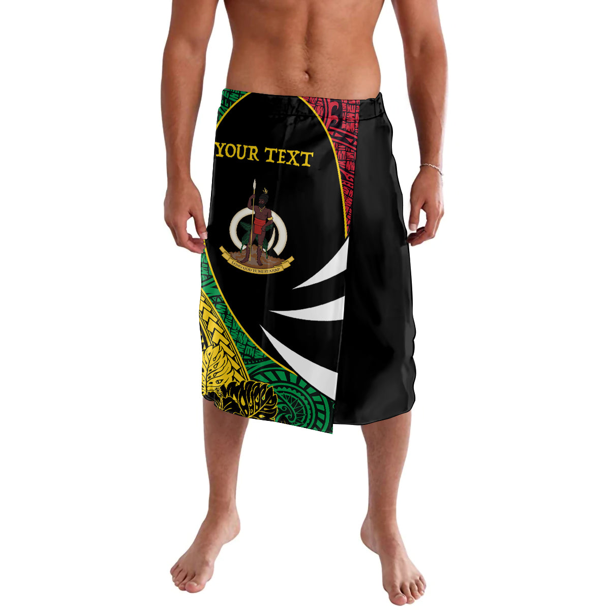 Vanuatu Independence Day Yumi 44 Lavalava LT7 Colorful - Polynesian Pride