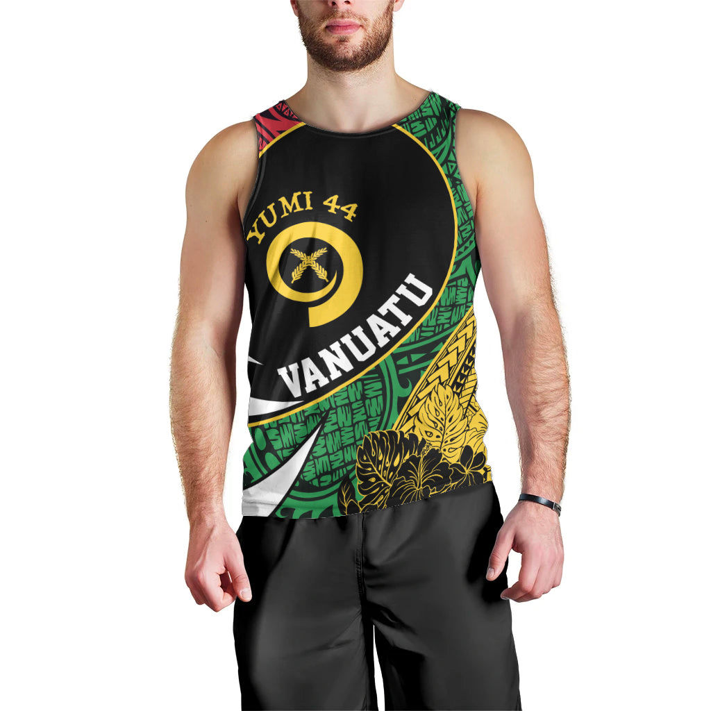Vanuatu Independence Day Yumi 44 Men Tank Top LT7 - Polynesian Pride