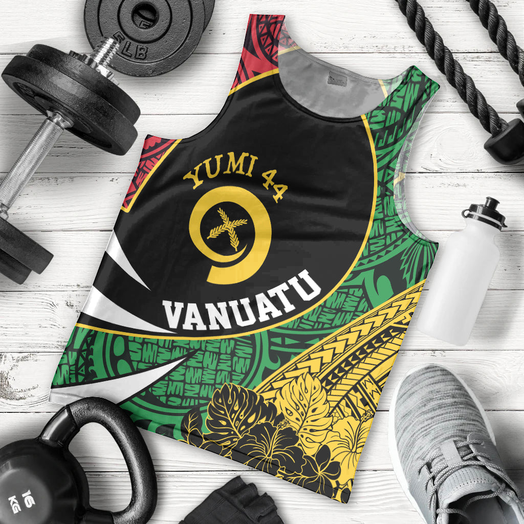 Vanuatu Independence Day Yumi 44 Men Tank Top LT7 - Polynesian Pride