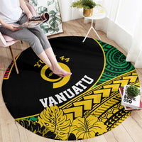 Vanuatu Independence Day Yumi 44 Round Carpet LT7 - Polynesian Pride