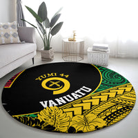 Vanuatu Independence Day Yumi 44 Round Carpet LT7 - Polynesian Pride