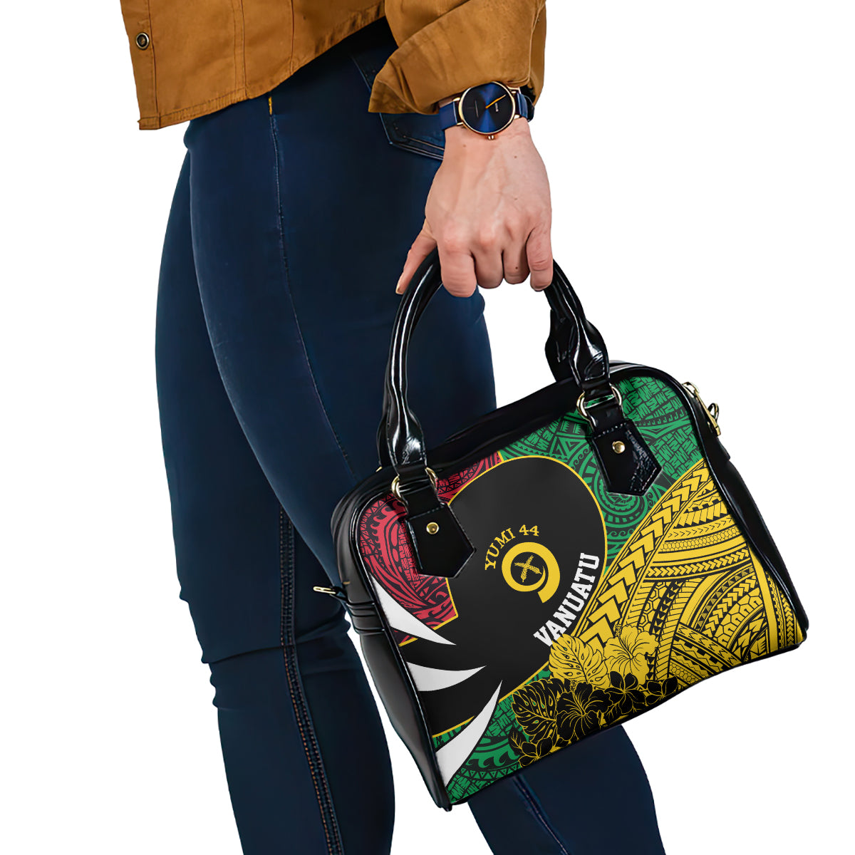 Vanuatu Independence Day Yumi 44 Shoulder Handbag LT7 - Polynesian Pride