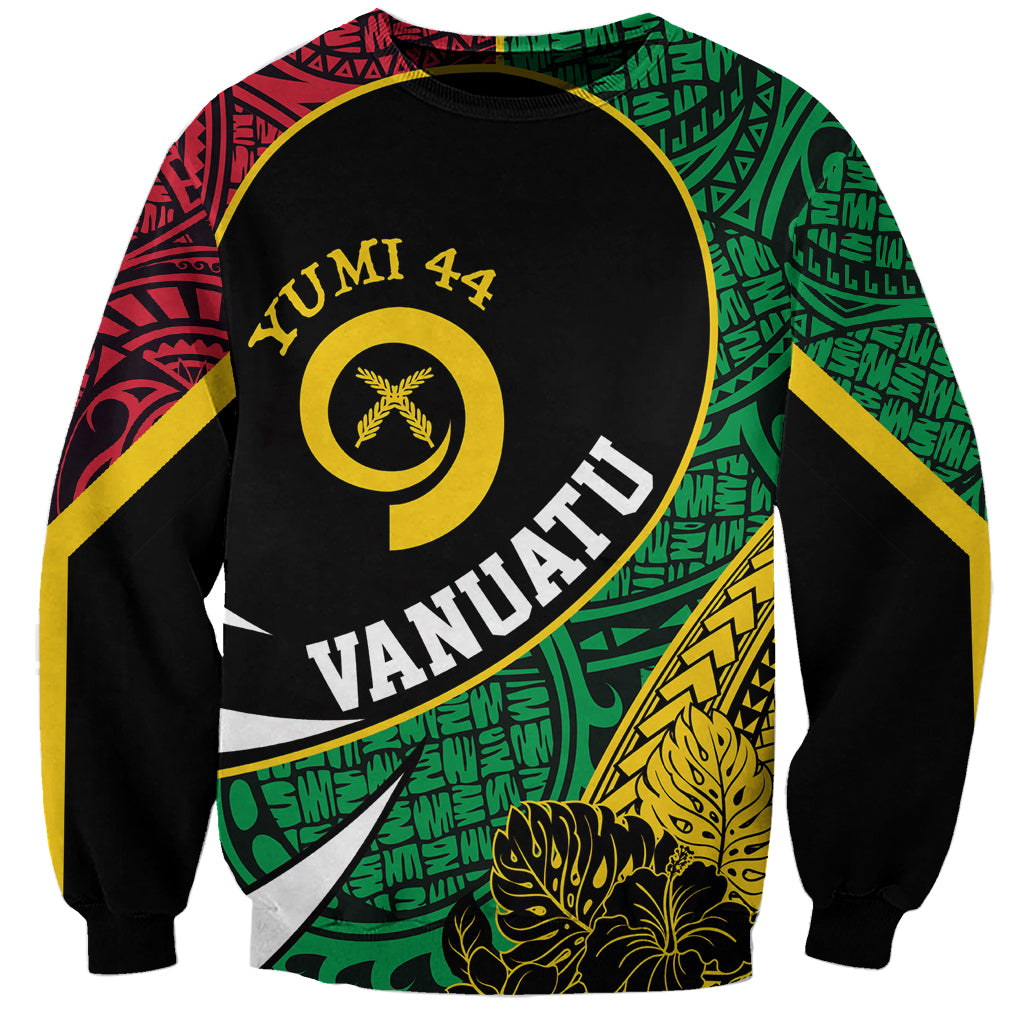 Vanuatu Independence Day Yumi 44 Sweatshirt LT7 Unisex Colorful - Polynesian Pride